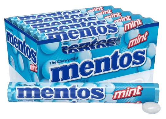 Mentos Mint Box 15 Rolls