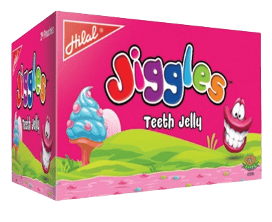 Jiggles Teeth Jelly Box 24Pcs