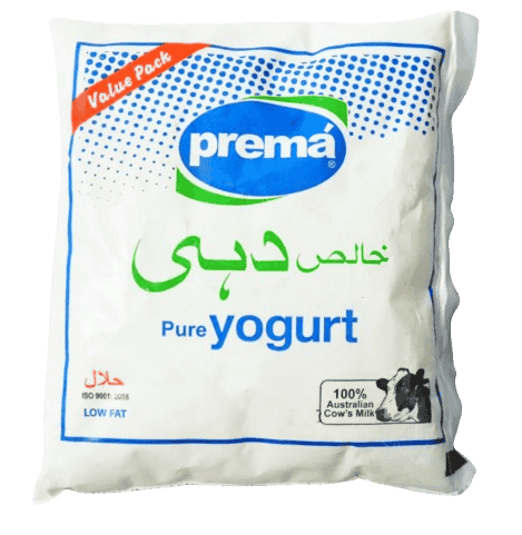 Prema Yogurt Pouch 425G