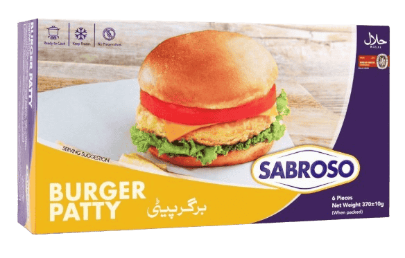 Sabroso Burger Patty 6Pc