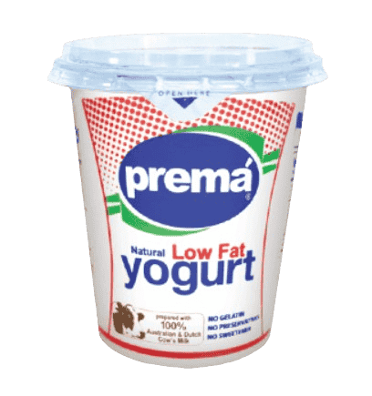 Prema Low Fat Yogurt 375G