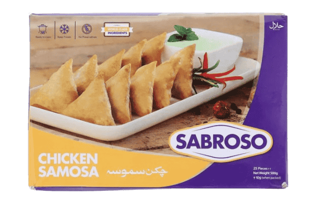 Sabroso Chicken Samosa 500G