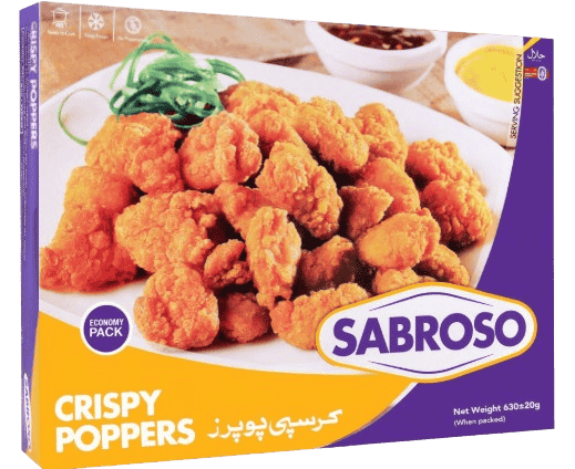 Sabroso Crispy Poppers 630G