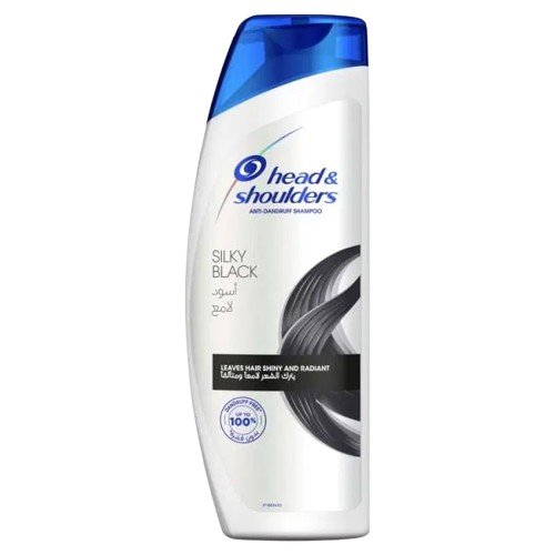 Head & Shoulders Silky Black Shampoo 185ml