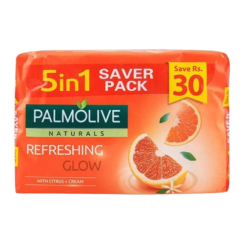 Palmolive Naturals Refreshing Glow Soap 98gmX5