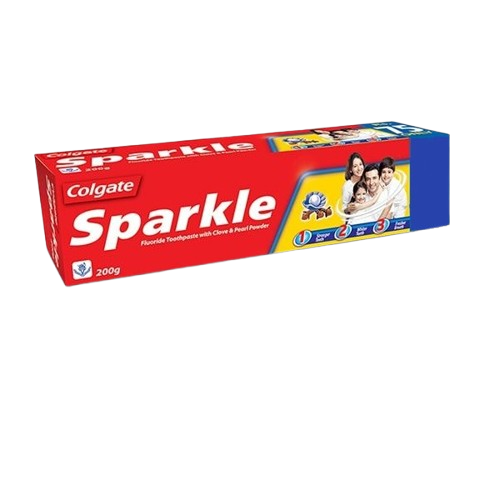 Colgate Sparkle Fluoride Lemon Maxbar Inside 130gm