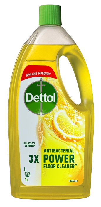Dettol Antibacterial Power Floor Cleaner Citrus 1L