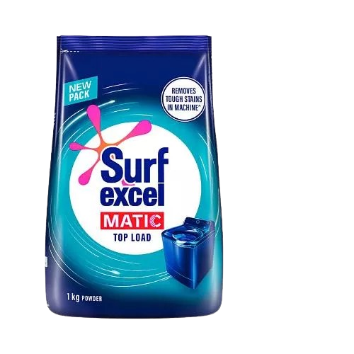 Surf Excel Matic Washing Detergent Powder Top Load 1kg