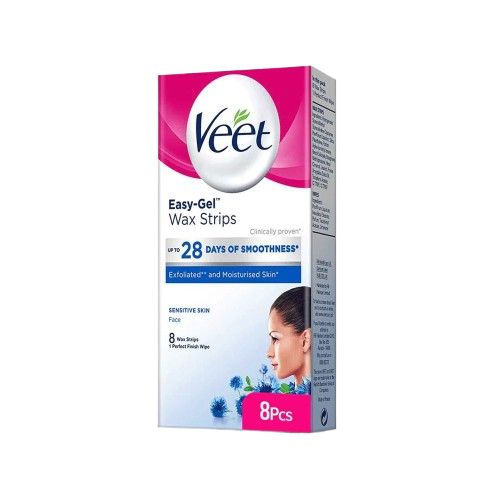Veet Face Wax Strips Senstive Skin 8pcs