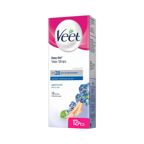 Veet Wax Strips Dry Skin 12pcs