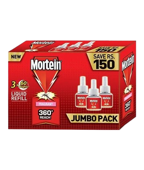 Mortein Fragrant Refil 3 x 42ml