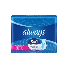 Always Maxi Thick Long 3IN1 9 Pads
