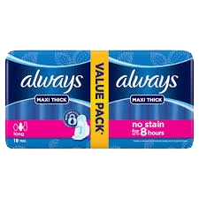 Always Maxi Thick Long 18 Pad