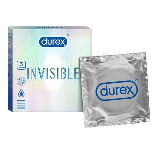 Durex Condoms 3's Invisible