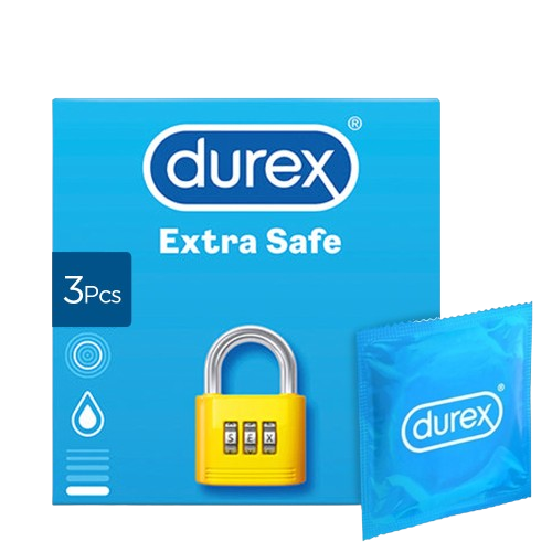 Durex Extra Safe Condoms 3's