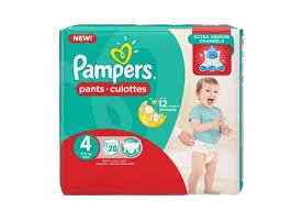 Pampers Pants Diapers Large Size 4 - 28 Pcs