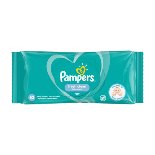 Pampers Baby wipe 52s.