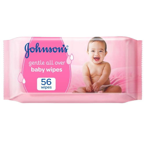 Johnson's Baby Wipes 56pc