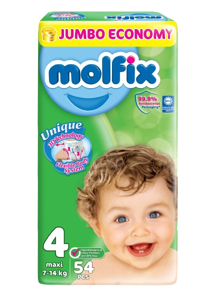 Molfix 4 (54)pc Pants Jumbo Pack