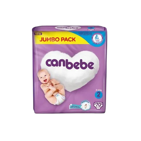 Canbebe Baby Diaper Mini Jumbo Size2 (70)pc