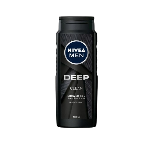 Nivea Men Deep Clean 3-In-1 Shower Gel 500ml