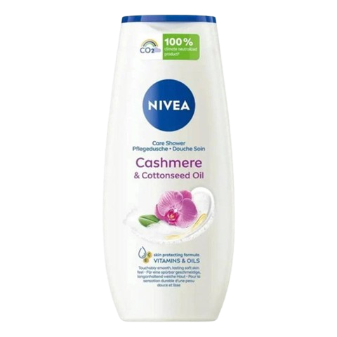 Nivea Cashmere & Cotton Seed Oil Caring Shower Cream 250ml
