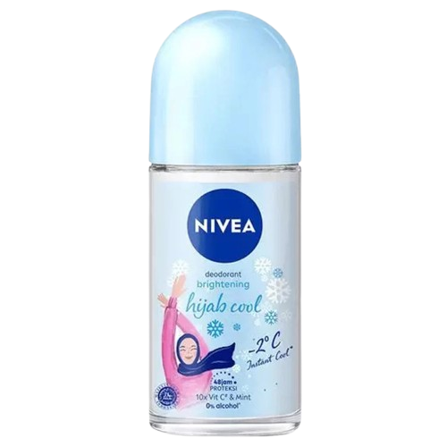 Nivea Brightening Hijab Cool Deodorant Roll On 50ml