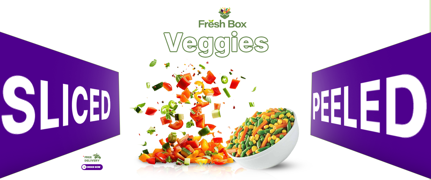 Fresh groceries and vegetables