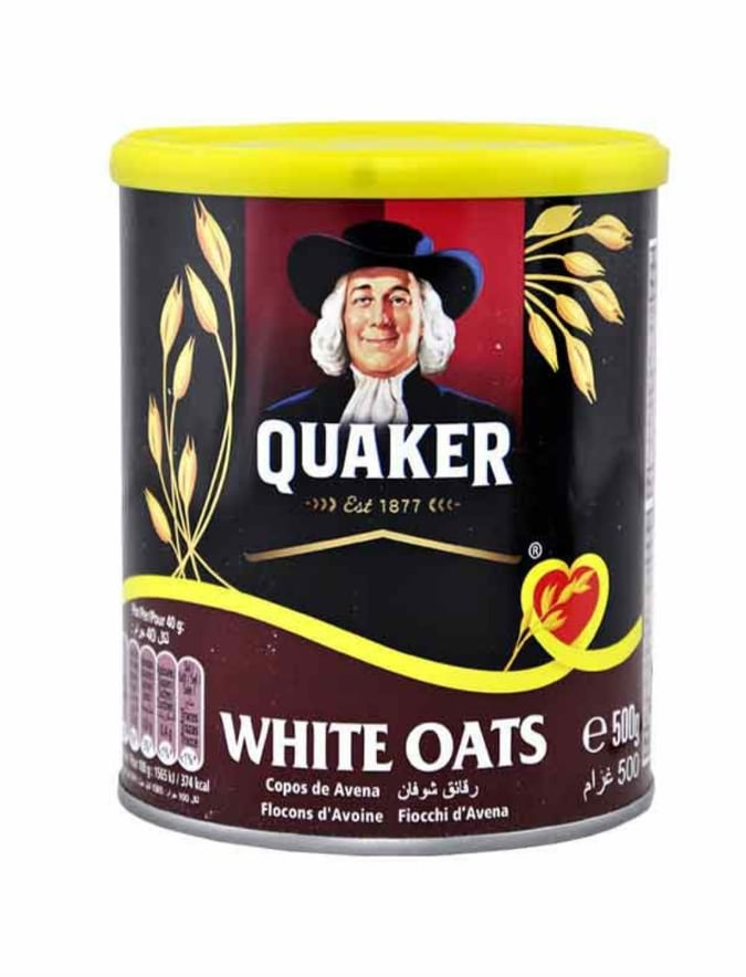 Quaker White Oats 500g