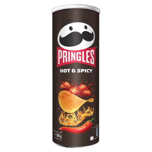 Pringles Hot & Spicy Chips 165g