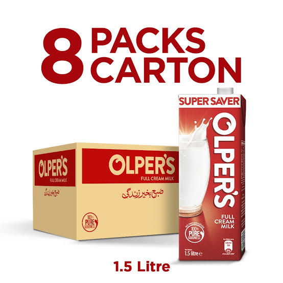 Olpers Carton 1.5Ltr (8 Packs)