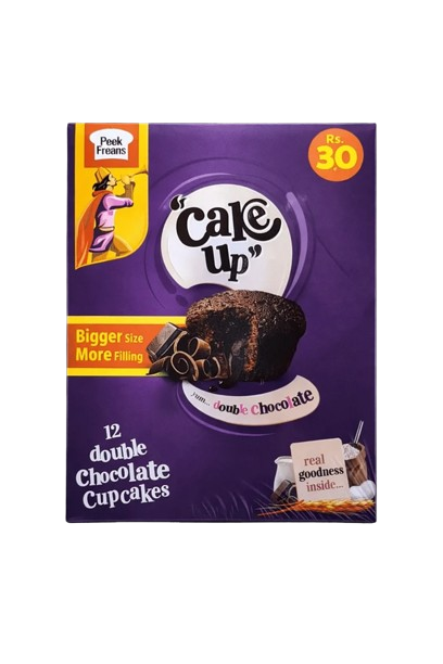 Peek Freans Cup Cake Double Chocolate 12Pcs