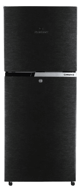 Dawlance Refrigerator 9140 WB Chrome Hairline Black