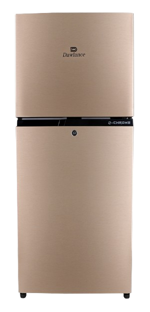 Dawlance Refrigerator 9140 WB E Chrome Hairline Golden