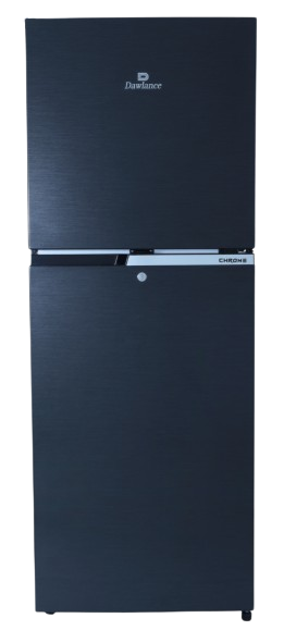 Dawlance Refrigerator 9149 CHROME HAIRLINE BLACK