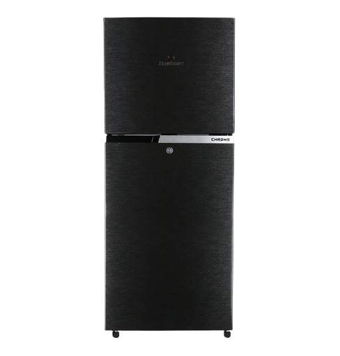 Dawlance Refrigerator 9191LF CHROME HAIRLINE BLACK