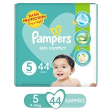 Pampers Baby Diapers (Size 5 Junior, 44 Pcs)