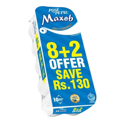 Rose Petal Maxob Toilet Roll