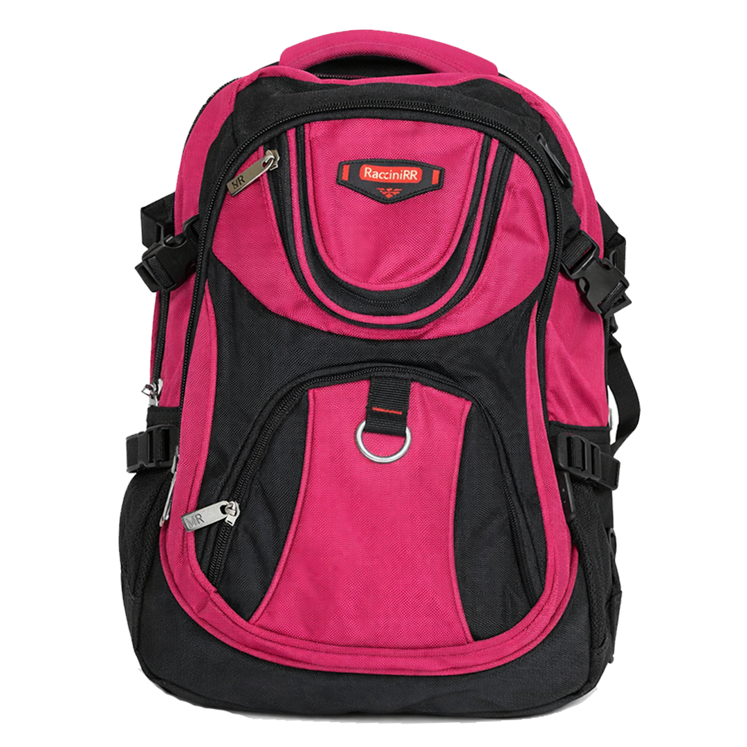 Pink & Black School Bag