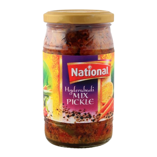 National Hyderabadi Mixed Pickle 370gm
