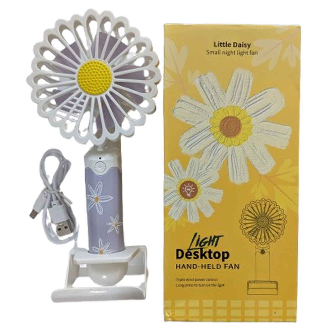 Little Daisy Small Night Light Fan