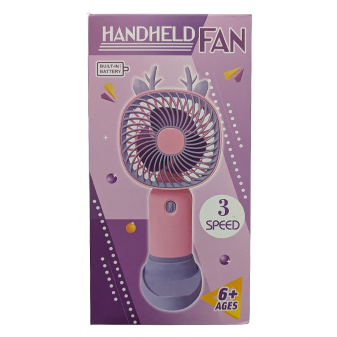 Deer Antlers Handheld Mini Fan