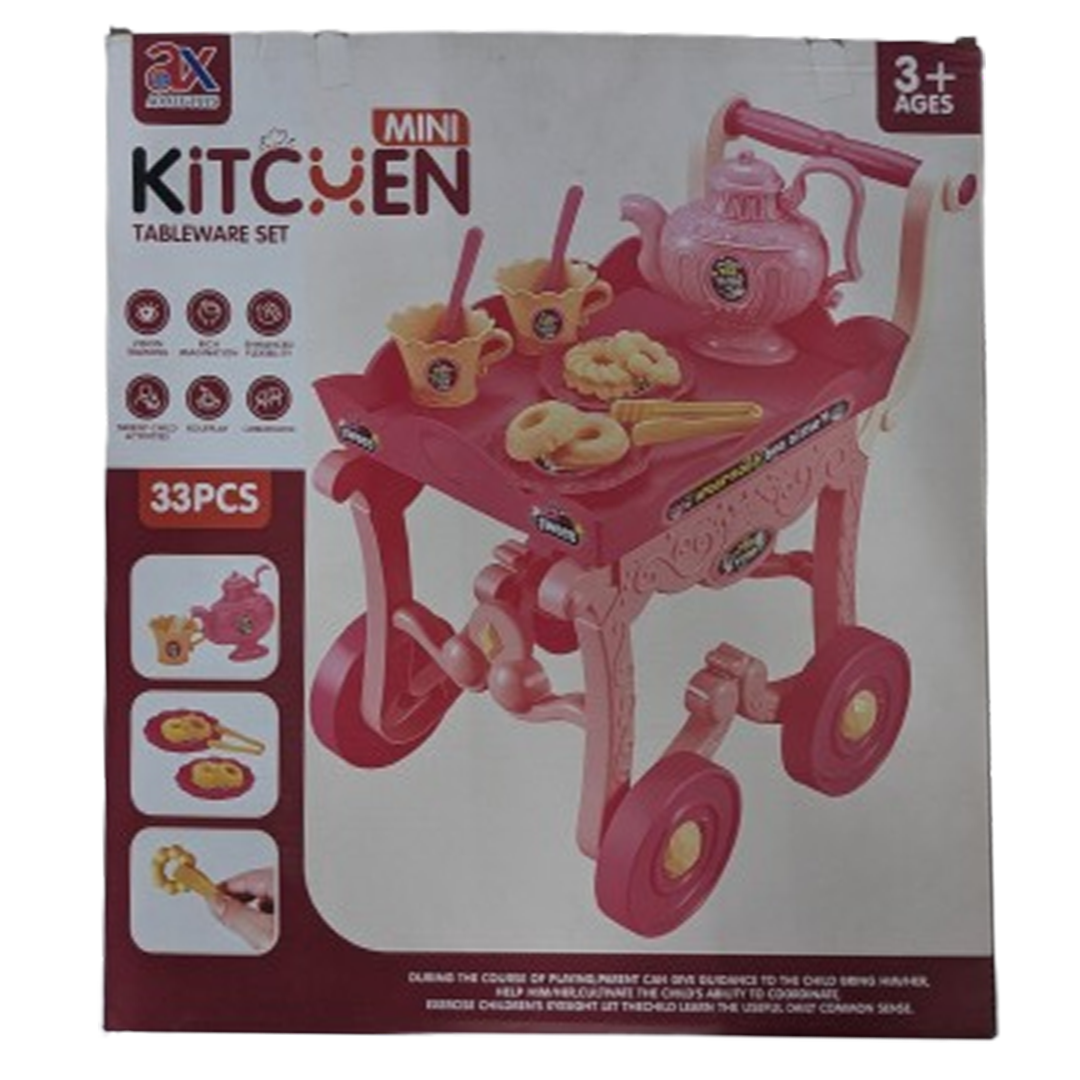 33 Piece Mini Kitchen Tableware Set