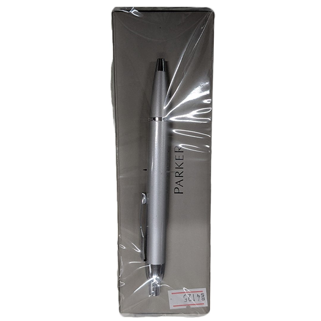 Parker Vector Stainless Steel Chrome Trim Ballpoint Pen