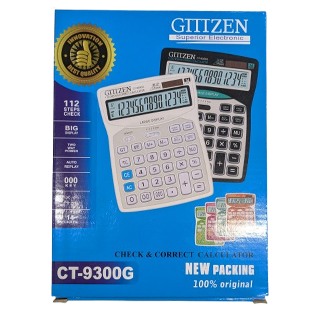 Giitzen CT-9300G Check & Correct Calculator