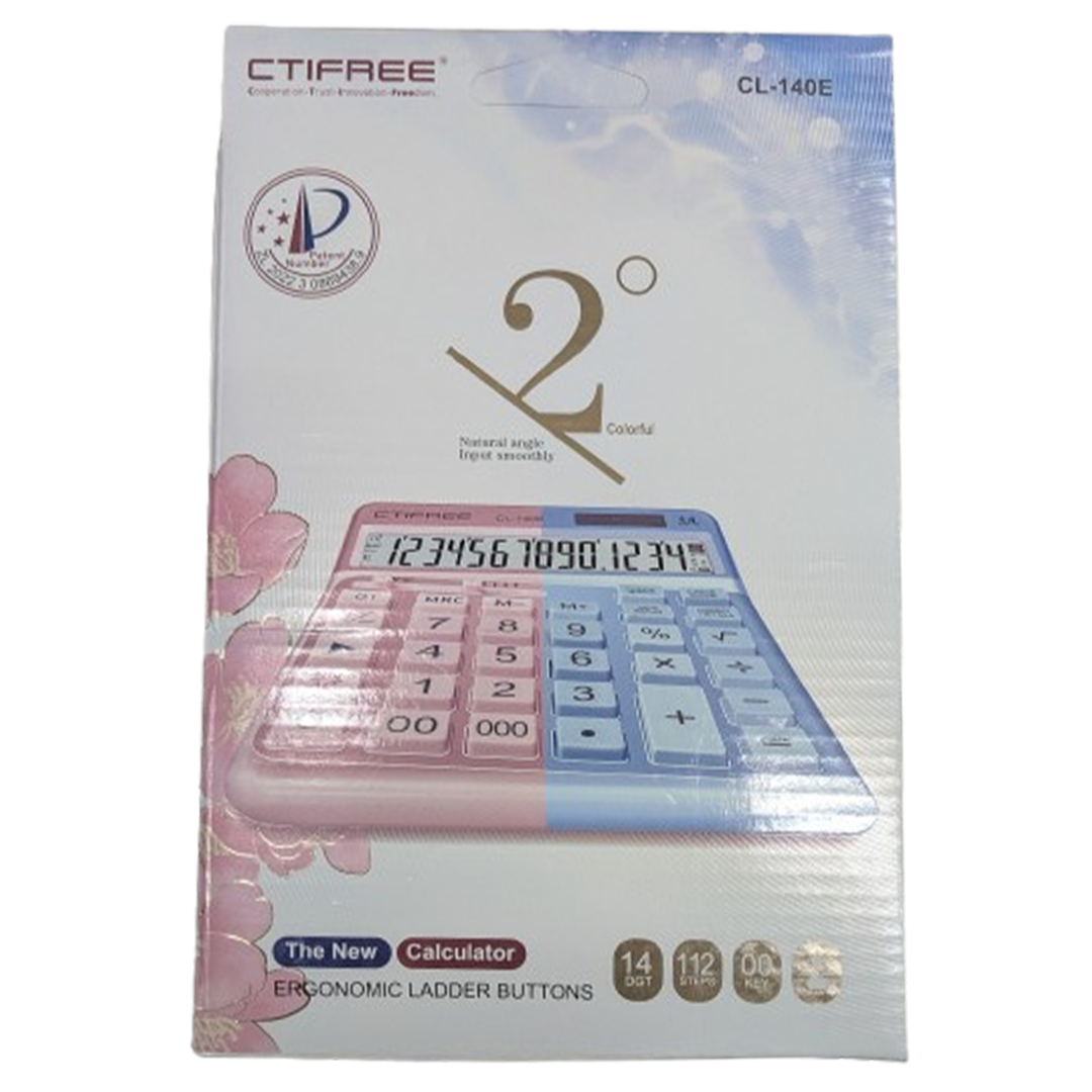 CTIFREE CL-140E Desktop Calculator.