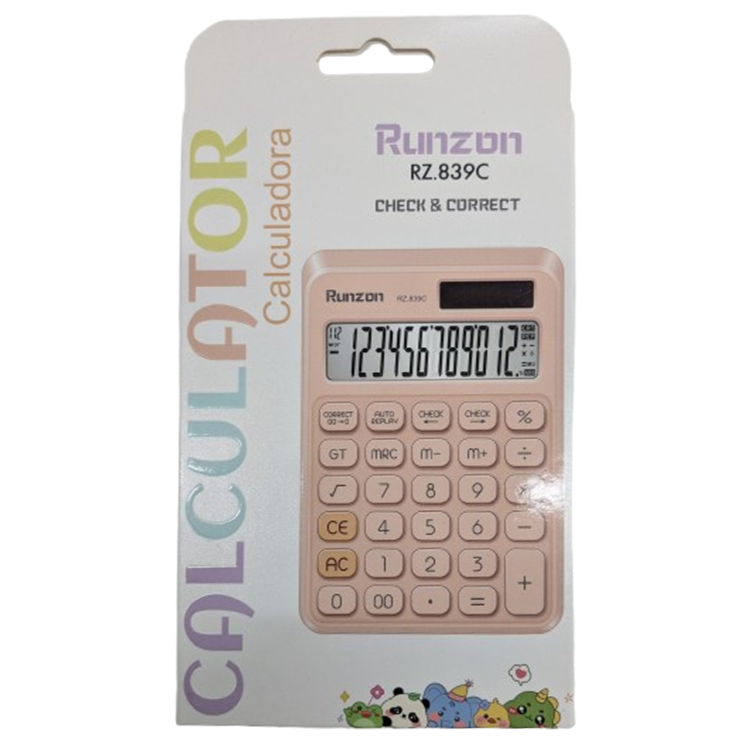 Runzon RZ.839C Check & Correct Calculator