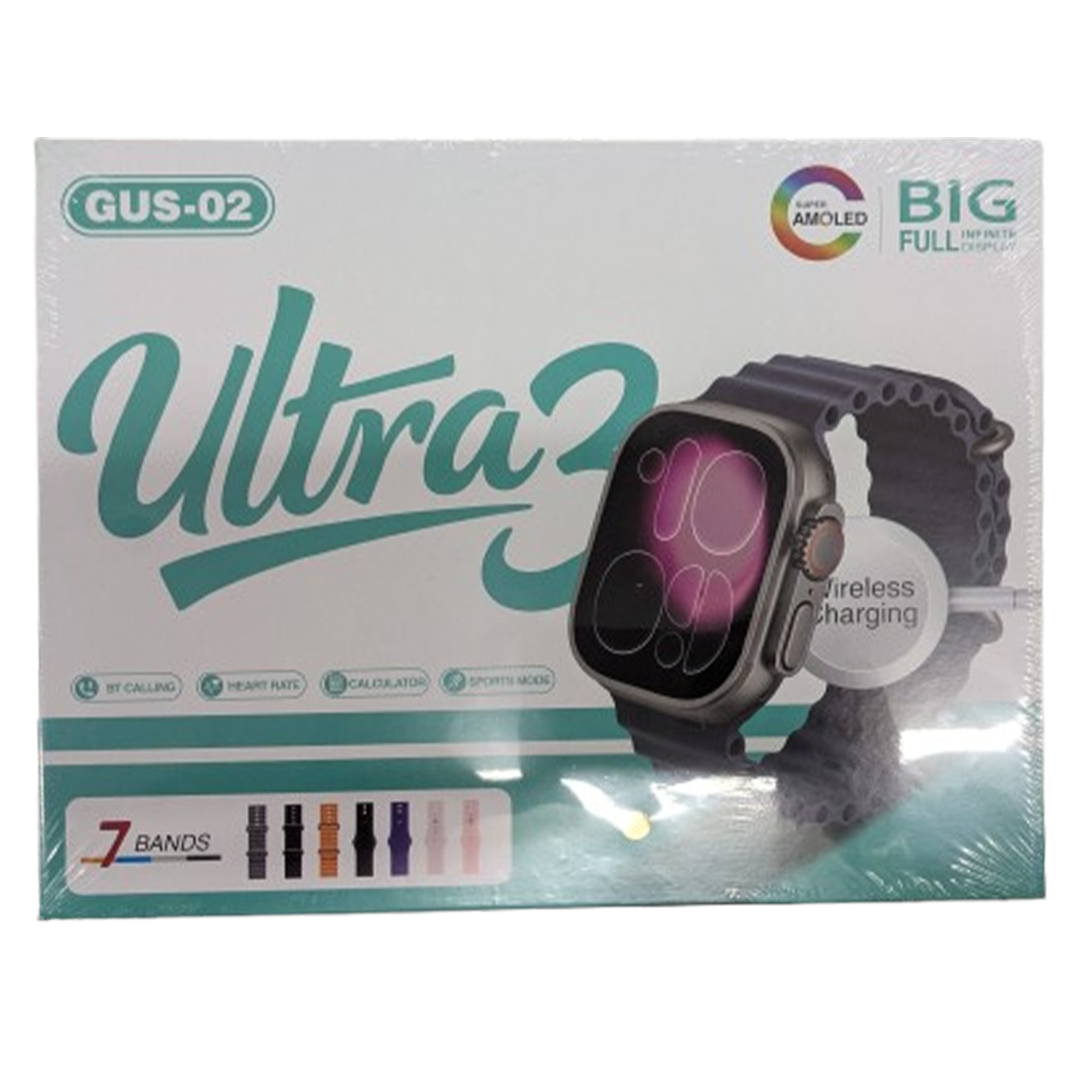 GUS-02 Ultra 2 Smart Watch (7 in 1 Strap)