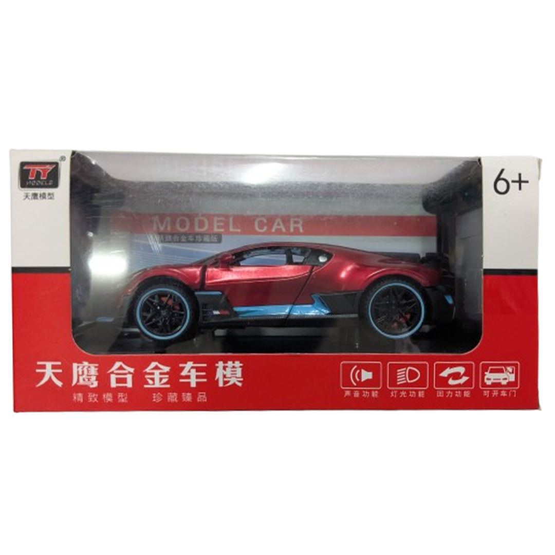 Die Cast Model Car Red