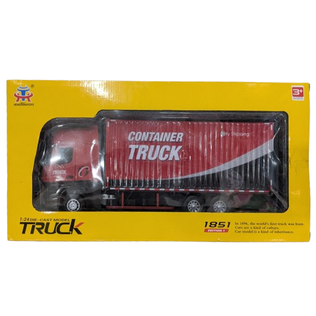 Heng Teng Red Cargo Truck Model
